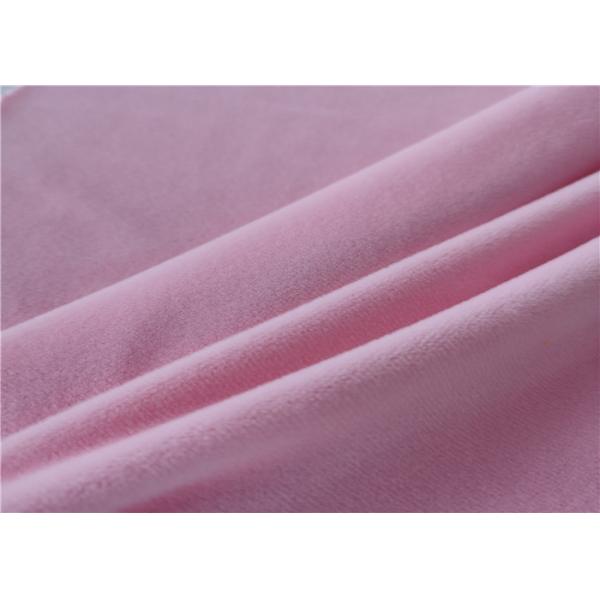 AB Yarn Super Soft fabric 95/5 Polyester spandex Short Plush AB yarn velvet Fabric For Garment