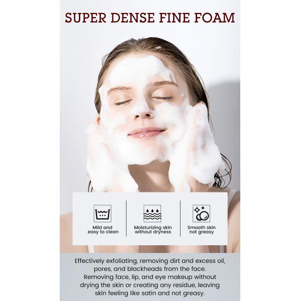 Foaming Facial Cleanser Pore Cleanser Gel Niacinamide Face Wash