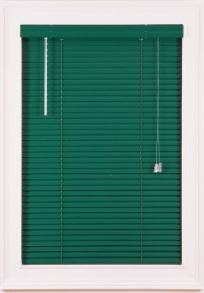 PVC Venetian Window Blinds Glossy with Headrail / Bottomrail