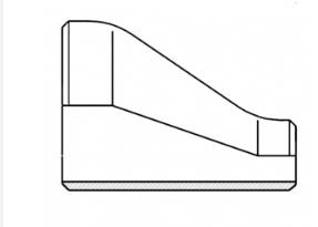 Нержавеющий ГОСТ (ГОСУДАРСТВЕННЫЙ СТАНДАРТ) 1/2 DIN JIS ANSI B16.9 редуктора ECC жулика стальной трубы углерода» до 100»