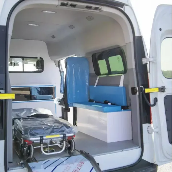 Diesel Version Gasoline Version Pure Electric Medical Ambulance
