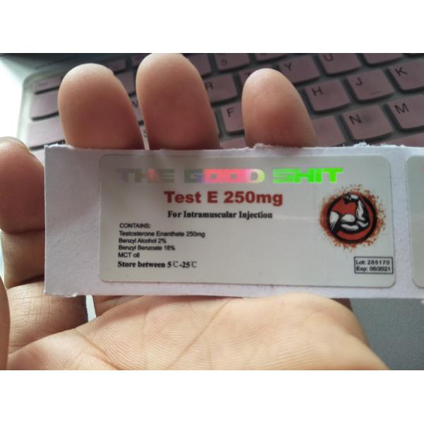 Ясные ярлыки пробирки для бутылок впрыски масла 10ml стеклянных
