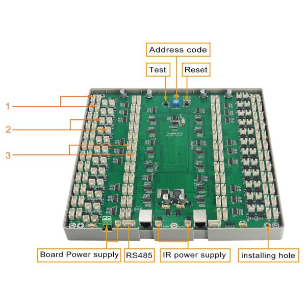 Контрольная панель PCB 8P8C для шкафа запирая систему