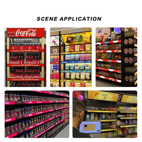 37.6 inch advertising stretch strip, closed frame capacitive LCD display, display stretch strip