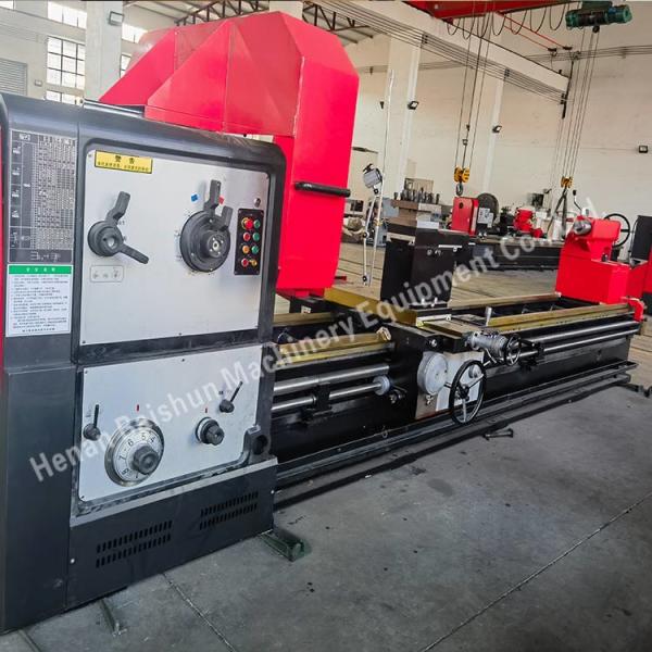 Máquina de mecanização de metais pesados de alta precisão CW61125B Ferramenta de torno horizontal