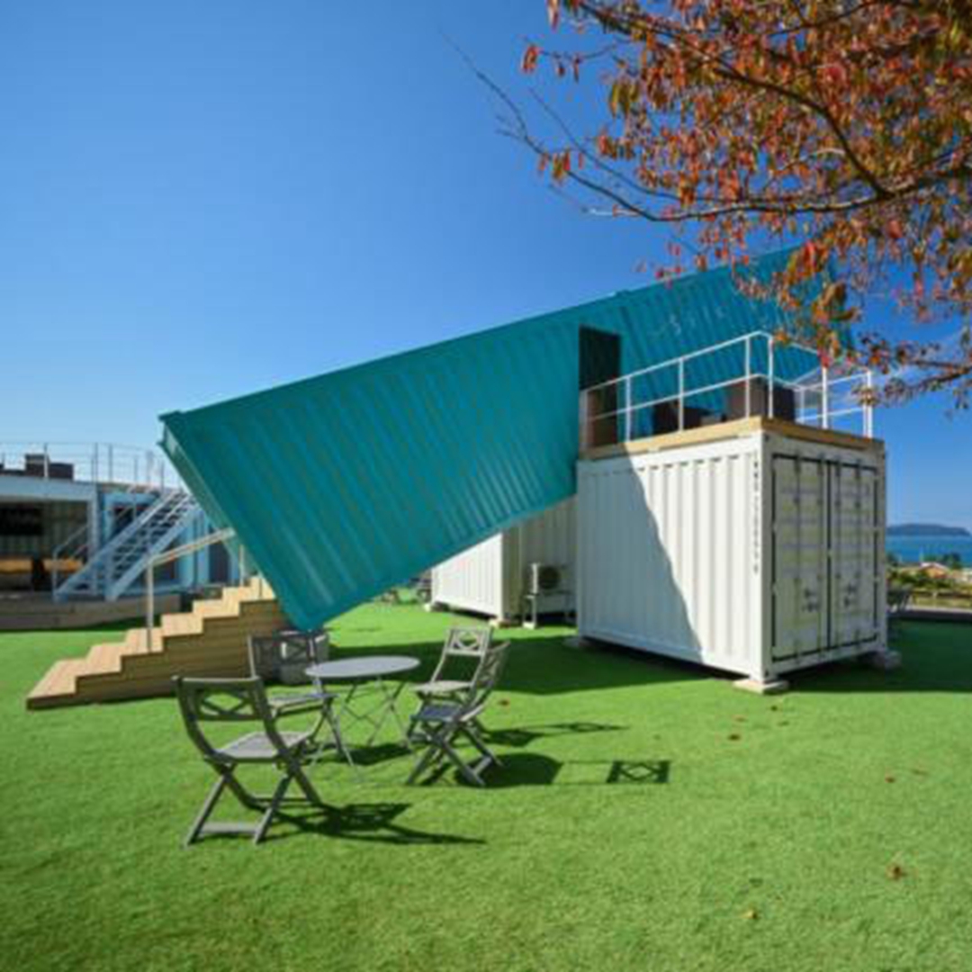 Modern Contemporary Modular Container Cafe Coffee Shop Design Portable Prefab with Trendy Home Style for Urban Pop Spaces