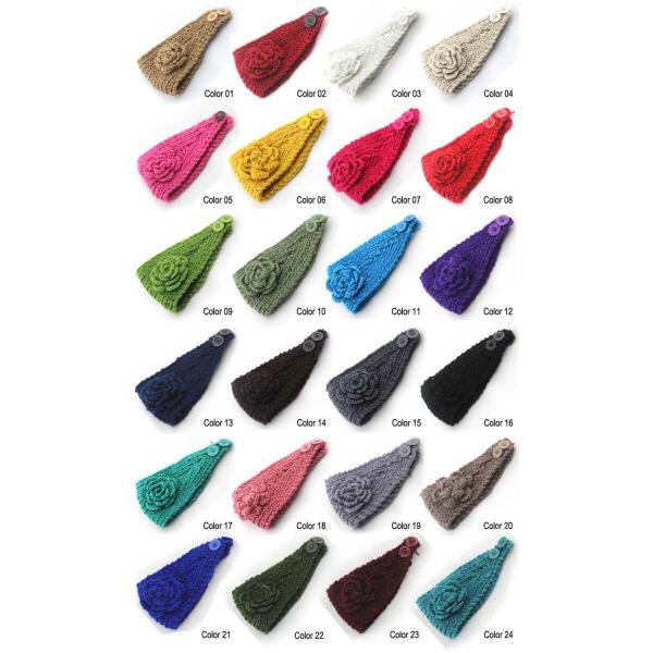 Women knitted headband crochet headband Handmade tenia Mixed quantuty and color