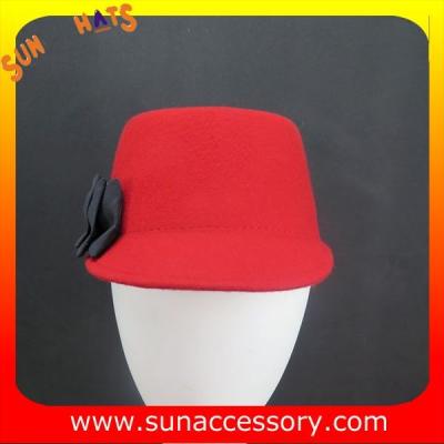 2267 Sun Accessory customized fashion winter wool felt cadet newsboy hats  ,women hats and caps wholesaling