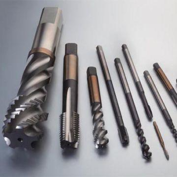 Ti-Coated DIN371 Spiral Point HSS Machine Taps M3-M50