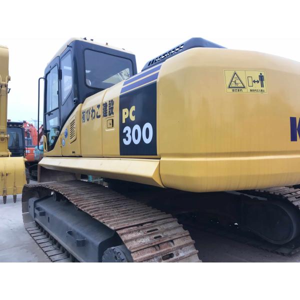 Excavadora de segunda mão Komatsu Pc 270 -7 com 148 HP e alcance máximo de escavação de até 9,7 M