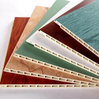 34.7 rpm Screw Speed WPC Wall Panel Extrusion Line2 for Manufacturing Plant Production