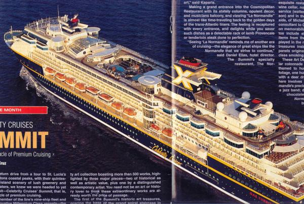Scale 1:900 Millennium Class Celebrity Summit Cruise Ship 3d Ships Models With Engraving Printing