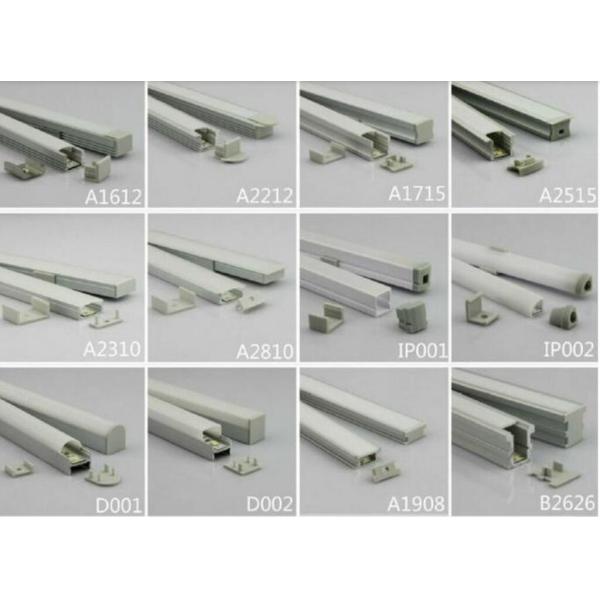 Waterproof LED aluminum profiles LED extrusion A2623 for LED Strips 2m length