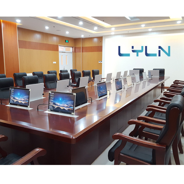 Беспроводной поручая Retractable монитор с сигналом ввода 2 HDMI