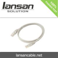 4 de LSZH do revestimento de Al Foil do HDPE 24awg Cat5e pares de cabo de remendo