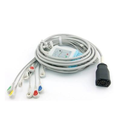Os desfibriladores 10 de Zoll conduzem o cabo de Ecg, cabo do tronco de Ecg para a série de M/E