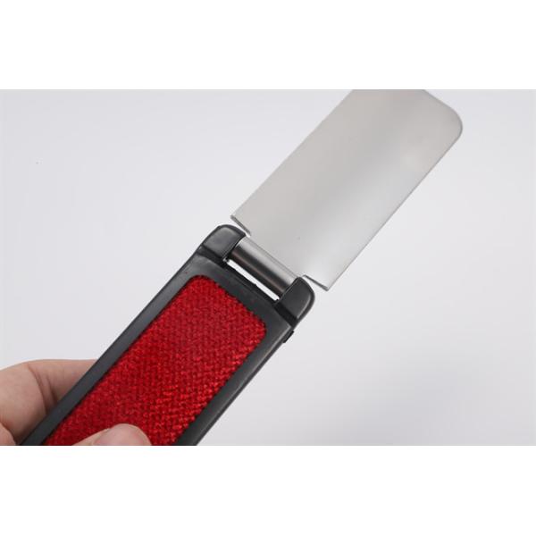 тяжелой грузоподъемности щетка для ковров Fold Up Metal 430 из нержавеющей стали портативный многоразовый очиститель от пыли