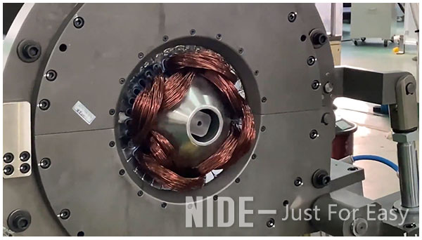 pump motor coil insertion.jpg Automatic Pump Motor Stator Coil Inserting And Expanding Machine