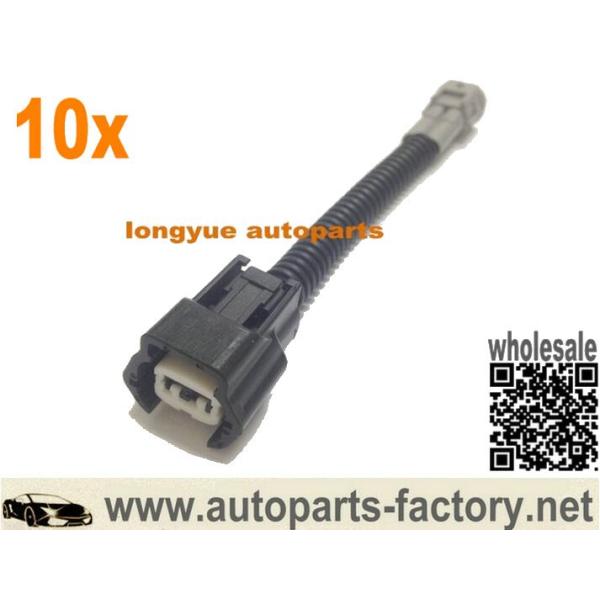 female nissan to male nippon denso fuel injector connectors plug and play adapters 6