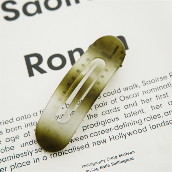 Frosted green hairpin banana clip high priced Shark home Korean elegant temperament claw headpiece accessories