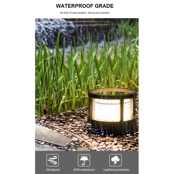 IP65 Waterproof 12W Modern LED Outdoor Wall Light for Light Control in Sleek Design