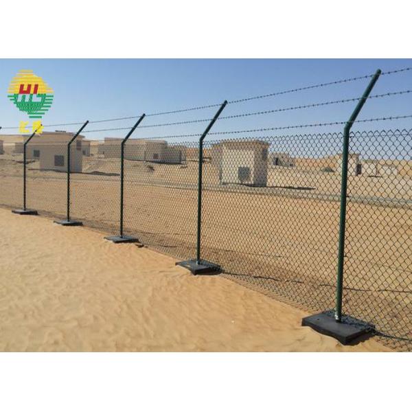 Зеленый Pvc покрыл проволочную изгородь звена цепи 25x25mm для полей бейсбола или земли игры