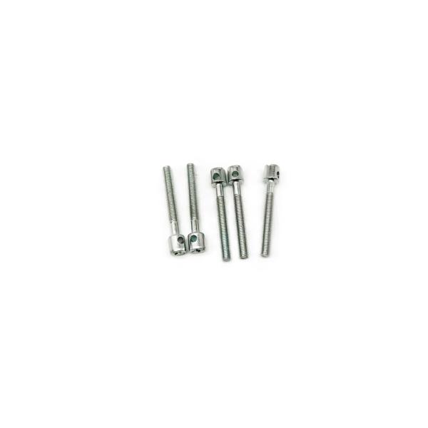 Carbon Steel Cross Groove Single Hole Galvanized Meter Screws M3*25 Метрический винт с крестообразным шлицем M3x25, оцинкованный, пескоструйный, с одним отверстием, свинцовая пломба