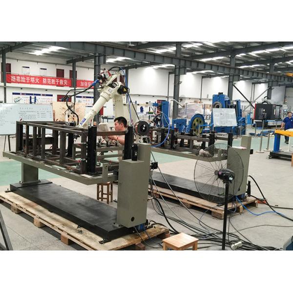 Customized Automatic Palletizer Machine , High Speed Palletizing Robot Arm