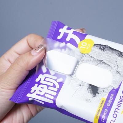 Lingettes humides nettoyantes pour vêtements, sans danger pour les tissus, multi-usages, pour manteaux en duvet