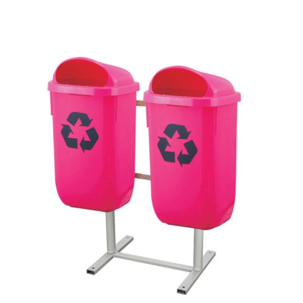 Outdoor Wall Type Environmental protection Polypropylene Cleaning Bin Wall Mounted Waste Bins Dustbin