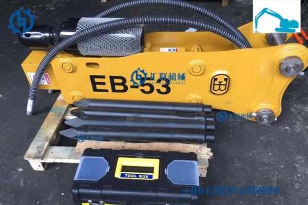 A máquina escavadora Concrete Breaker da eficiência alta, cinzela 53mm Jack Hammer hidráulico
