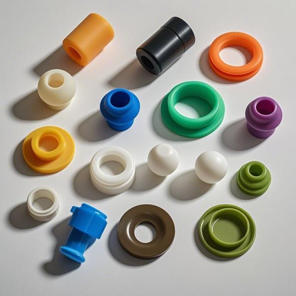 Medical Silicone Injection Molding Rubber Moulding Parts 20-90Shore A