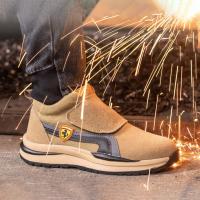 Bottes de travail confortables et étanches contre les collisions