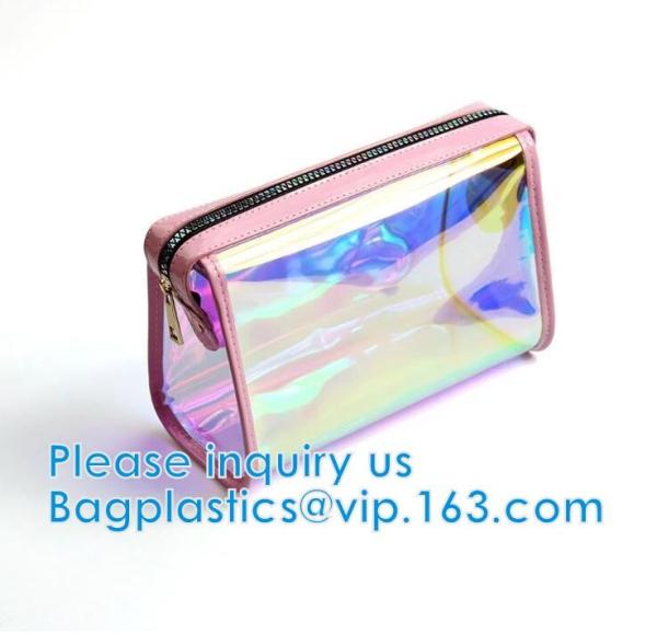Makeup Bag, Cosmetic Bag, Beachwear bag, Underwear Professional Makeup Bag Slider Closure Zip For Tower Clothing