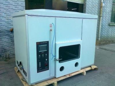 Segurança horizontal da câmara do verificador da inflamabilidade para fios bondes, cabos e cabos flexíveis