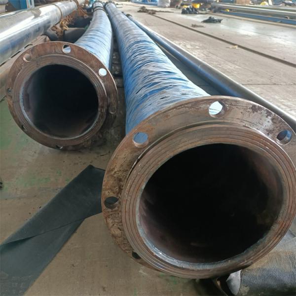 8 pulgadas manguera de descarga de agua coloca el lavavajillas plano manguera de la bomba de goma Camlock