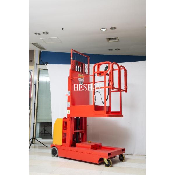 Емкость 200кг мобильного небольшого сборщика заказов электрическая с аттестацией КЭ