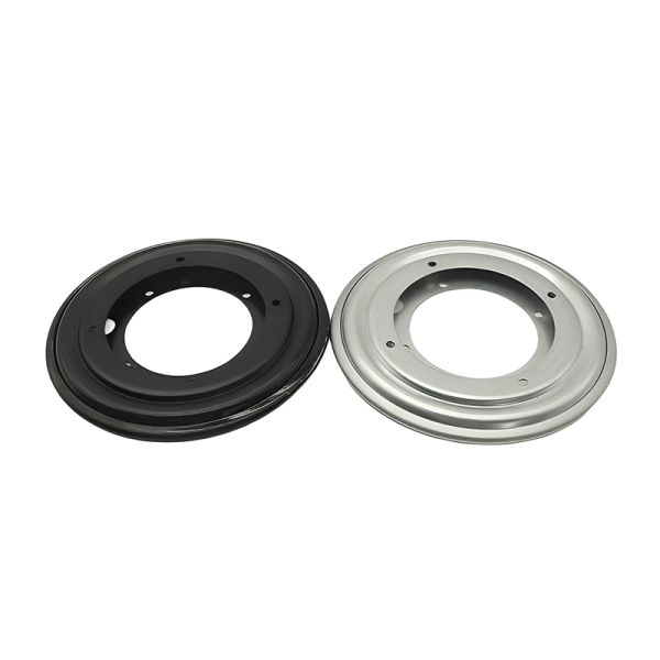 Round Galvanized Steel Sheet Turntable 360-Degree Ball Bearing Rotating Tabletop Mechanism Rotating Bearing Accessories