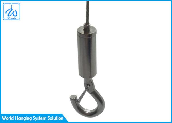 Adjustable 7x7 Aircraft Cable Grippers For Suspended Cable Lighting System