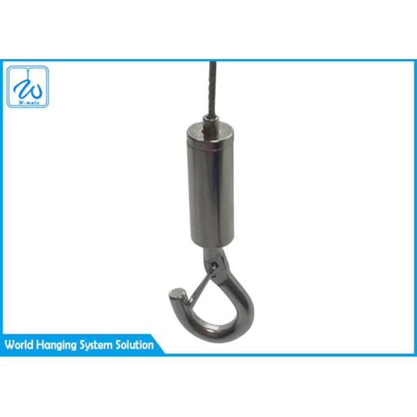 Clips de cuerda fijos maleables del apretón forjado descenso de acero inoxidable/de alambre del puño