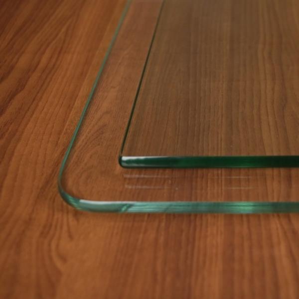 Fine Polished Edge Porch Spigot Glass Railing for Customized Color Swimming Pool Fence