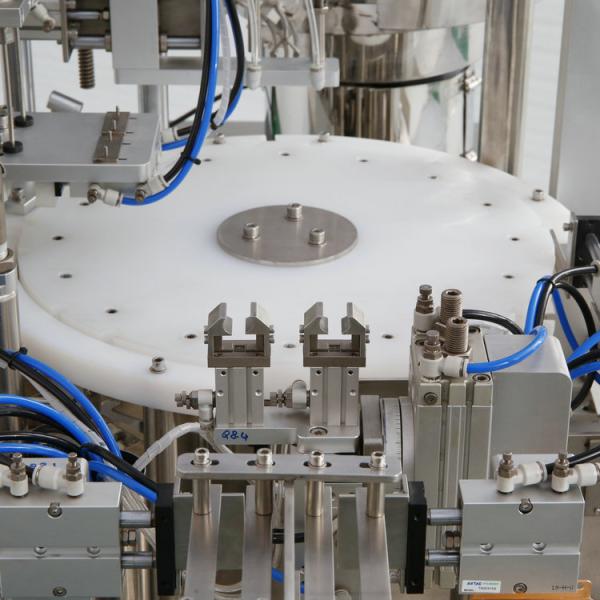 Full Automatic Gel Syringe Filling Capping Machine for Precise Filling Accuracy ± 1 ml