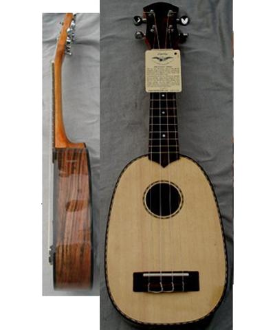 21"  concert Ukulele Spruce solidwood four string guitar high quality AGUL22