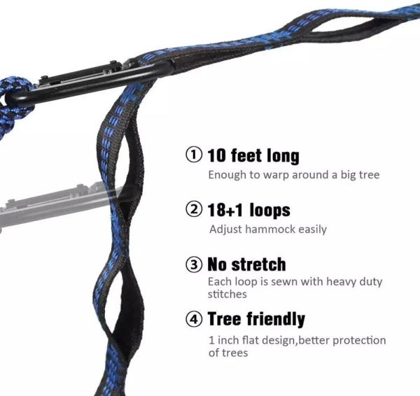 Polyester Portable Camping Hammock