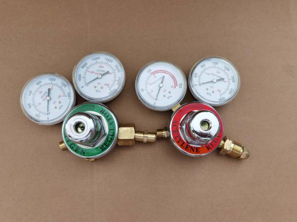 Regulador de gás de oxigénio acetileno de alta pressão Kit de tocha de corte de soldagem para industrial