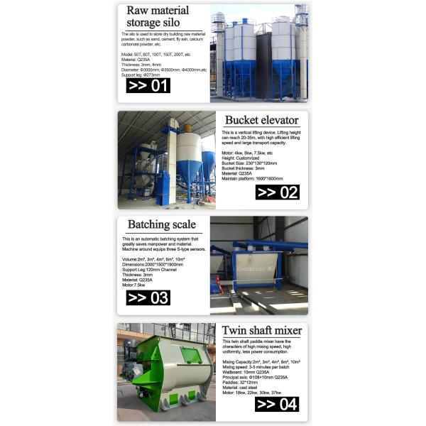 Économie d'énergie ligne de production de mortier en poudre sèche de sable de pâte de mur équipement de mélange de ciment carreaux de céramique adhésif fabrication machine