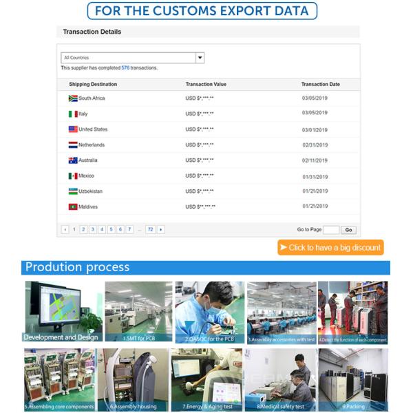 Beauty machine with 1550Nm fractional  Erbium Glass fiber Laser diode  for skin rejuvenation