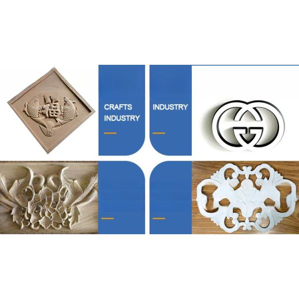 6090 Máquina de encaminamiento por CNC de madera de escritorio con estructura de hierro fundido Industria publicitaria