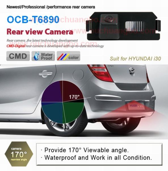 Ouchuangbo Car Camera Night Vision Rear Parking assistance for Hyundai I30 OCB-T6890