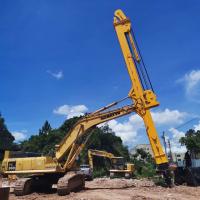 Máquina escavadora de Overlength que encurta o crescimento para a construção urbana das ruas